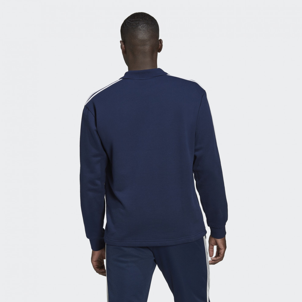 adidas Originals Adicolor 3-Stripes Long Sleeve Polo Shirt