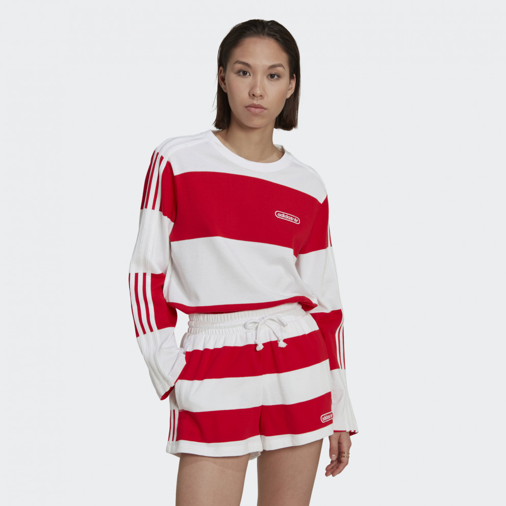 adidas Originals Striped Long Sleeve Sweatshirt
