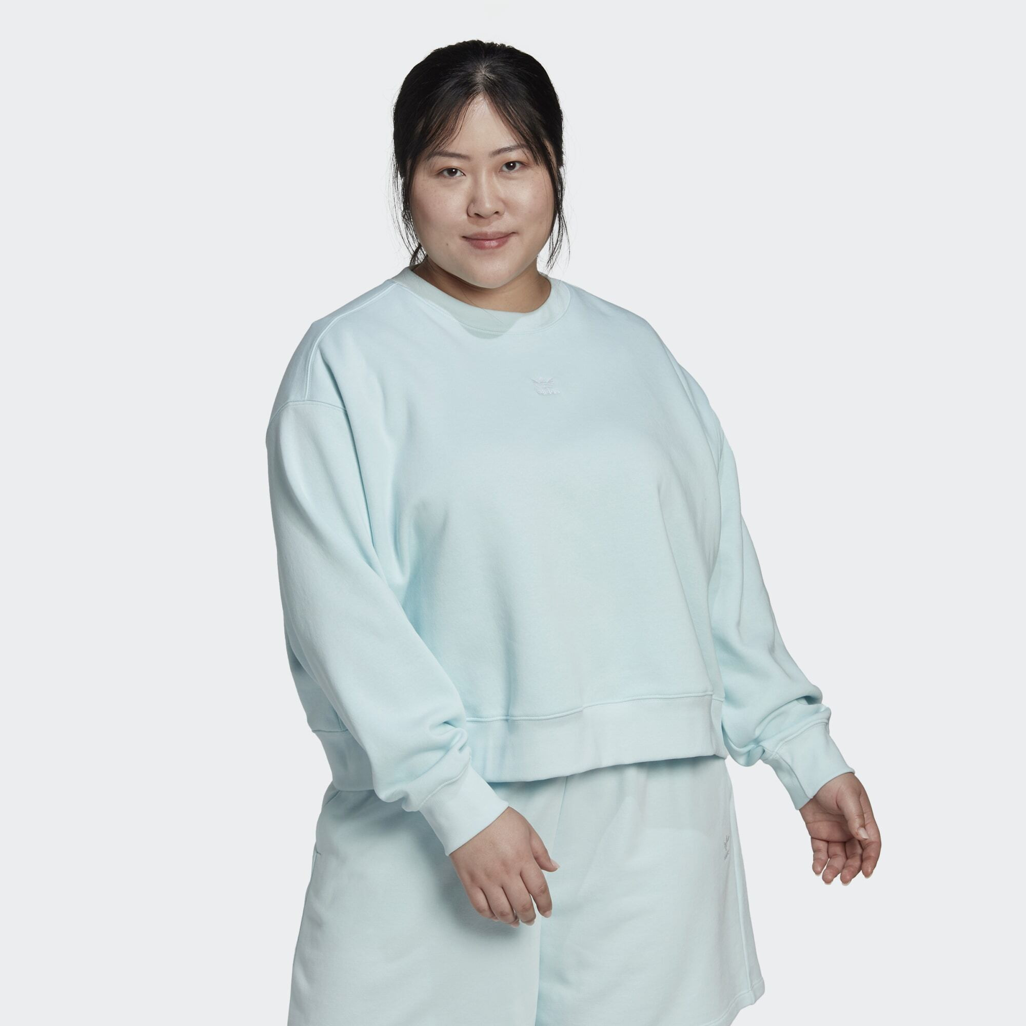 adidas Originals Adicolor Essentials Crew Sweatshirt (Plus Size) (9000121751_3024)