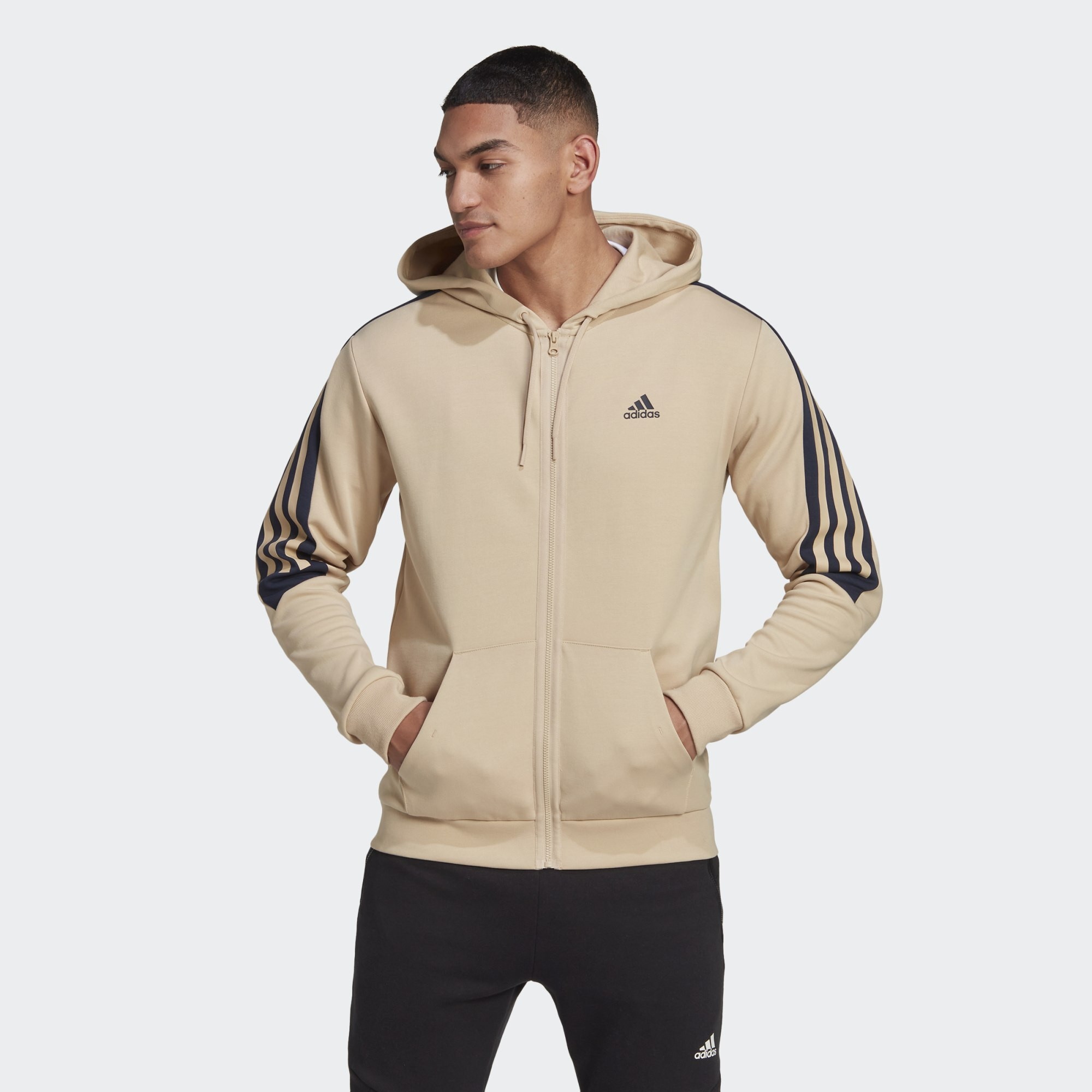 adidas Future Icons 3 - Zip Hoodie - adidas showroom putalisadak philippines price - Stripes Full