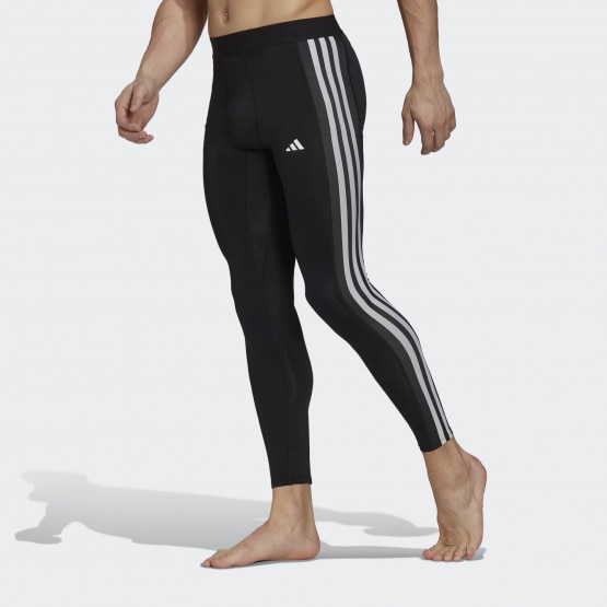 adidas techfit 3 stripes training long tights