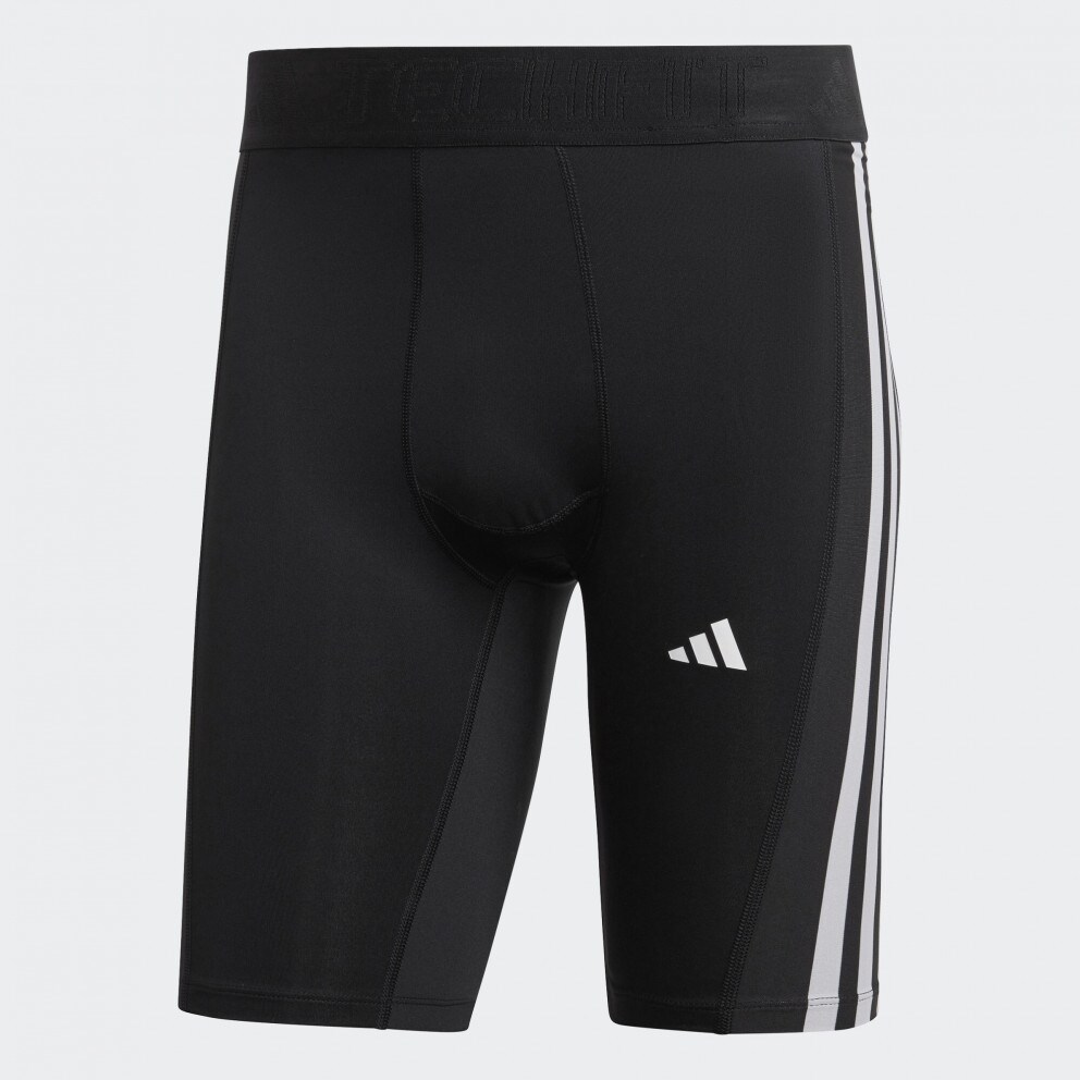 Stripes Training Short Tights BLACK HD3531 - adidas Techfit