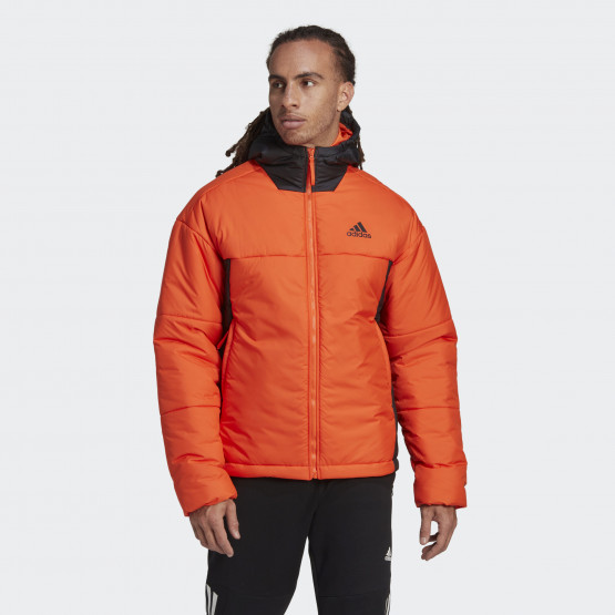 adidas Bsc 3-Stripes Puffy Hooded Jacket