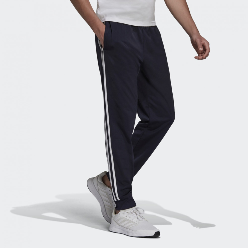 primegreen essentials warm up tapered 3 stripes track pants