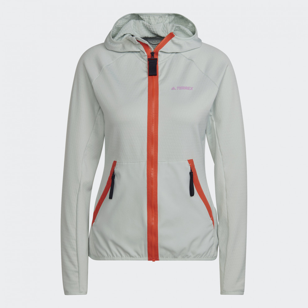 adidas Terrex Tech Flooce Light Hooded Hiking Jacket
