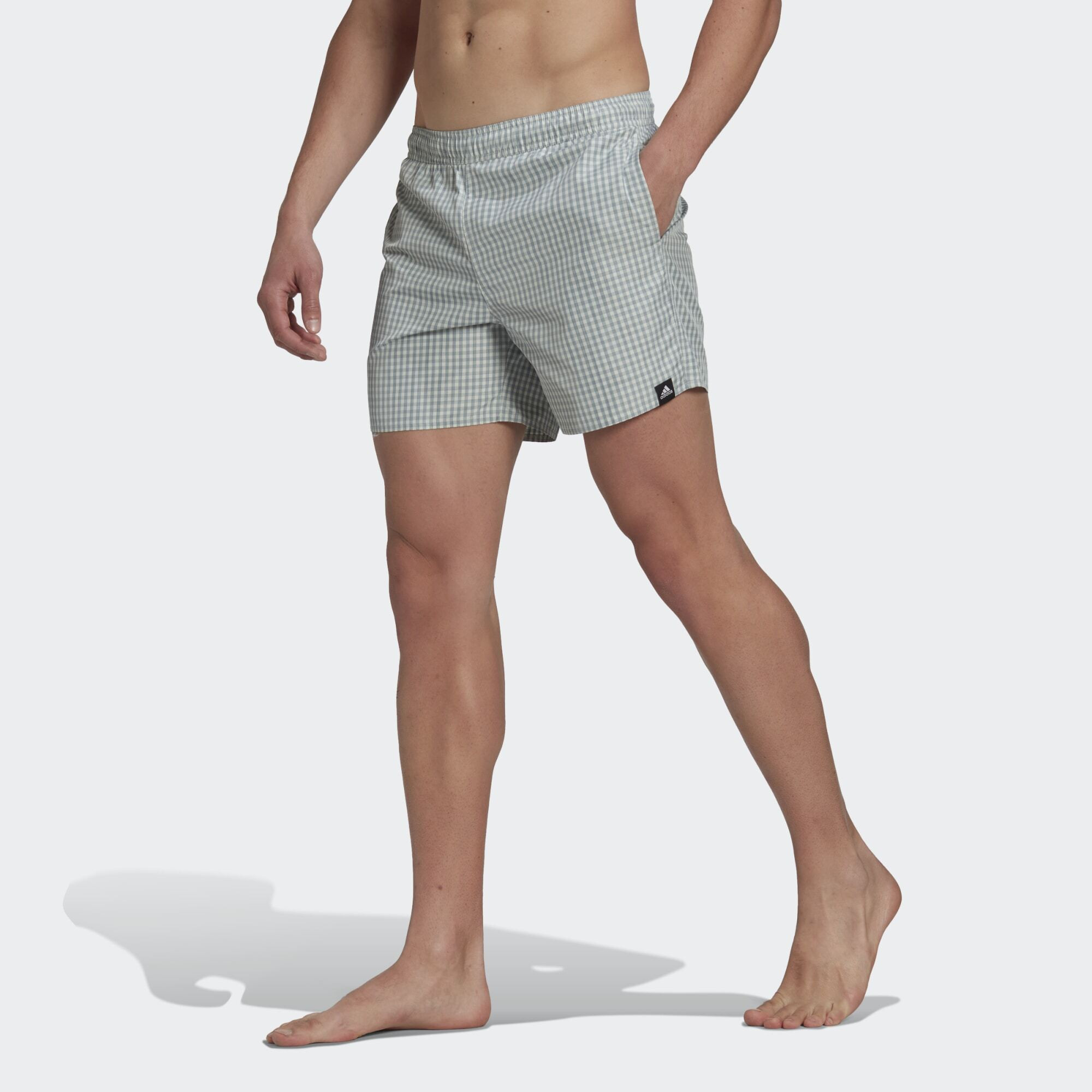 adidas Check Swim Shorts (9000122920_3565)