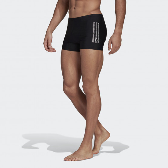 adidas Mid 3-Stripes Swim Boxers