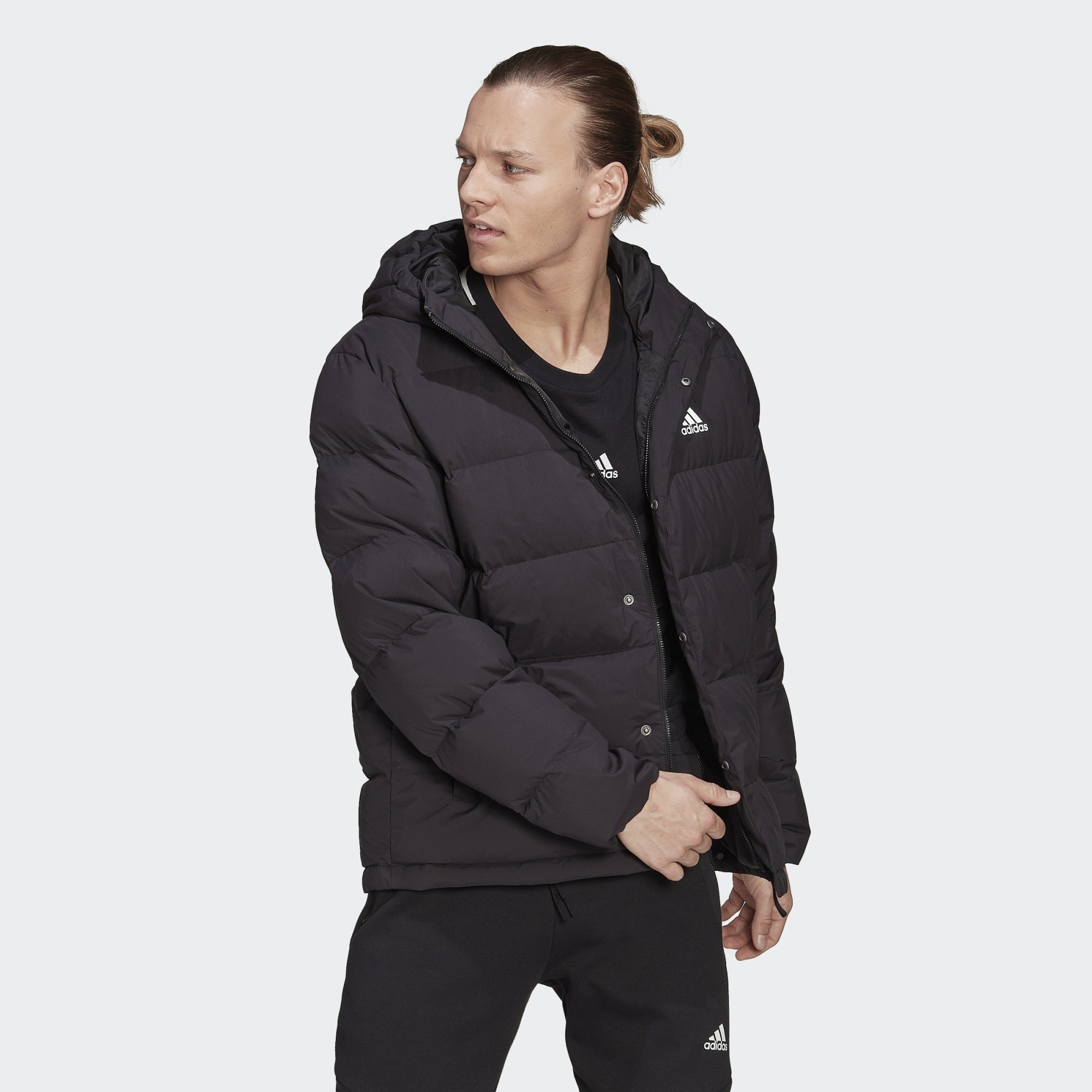 adidas Helionic Hooded Down Jacket (9000125717_1469)
