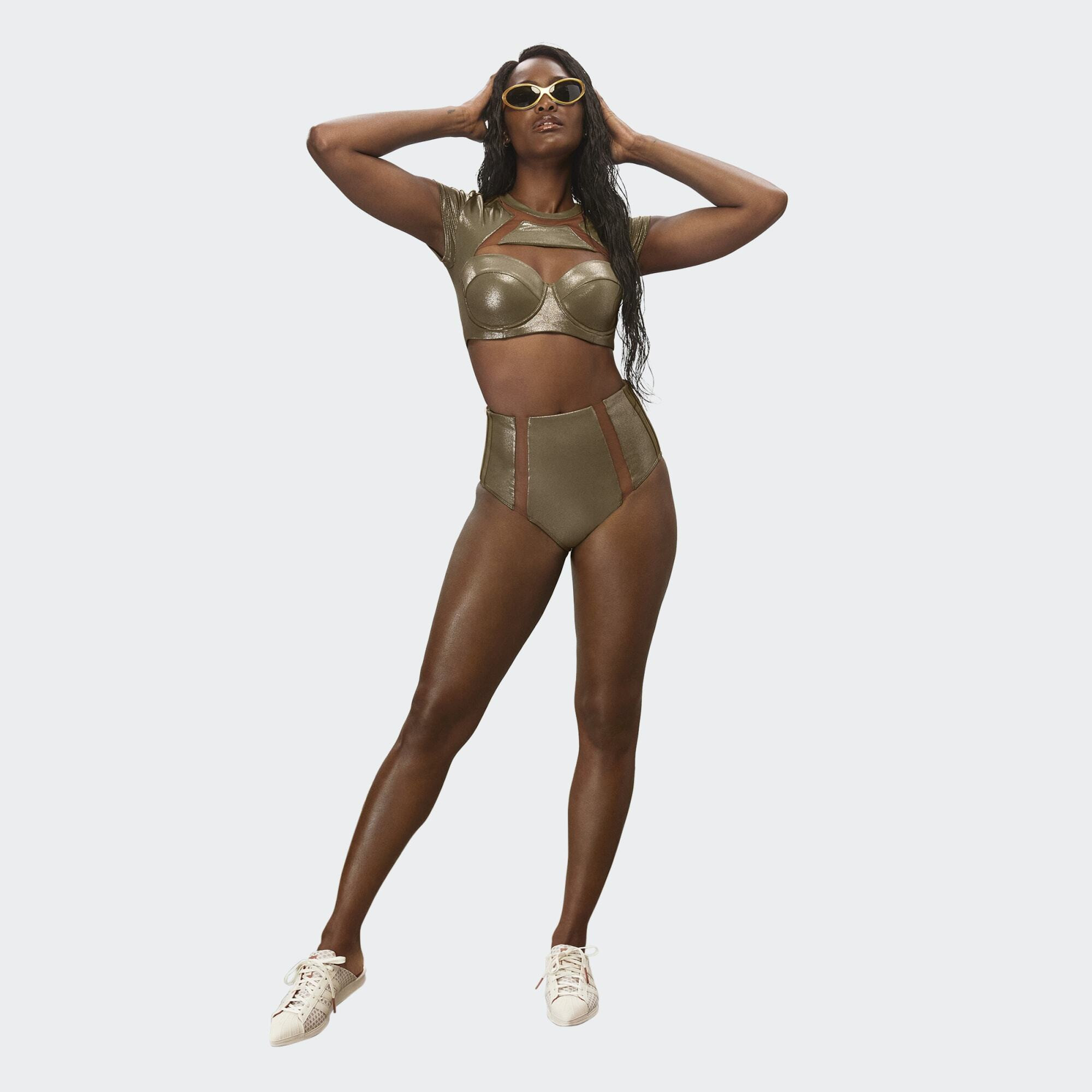 adidas Originals High-Waist Swim Γυναικείο Μαγιό (9000127917_3565)