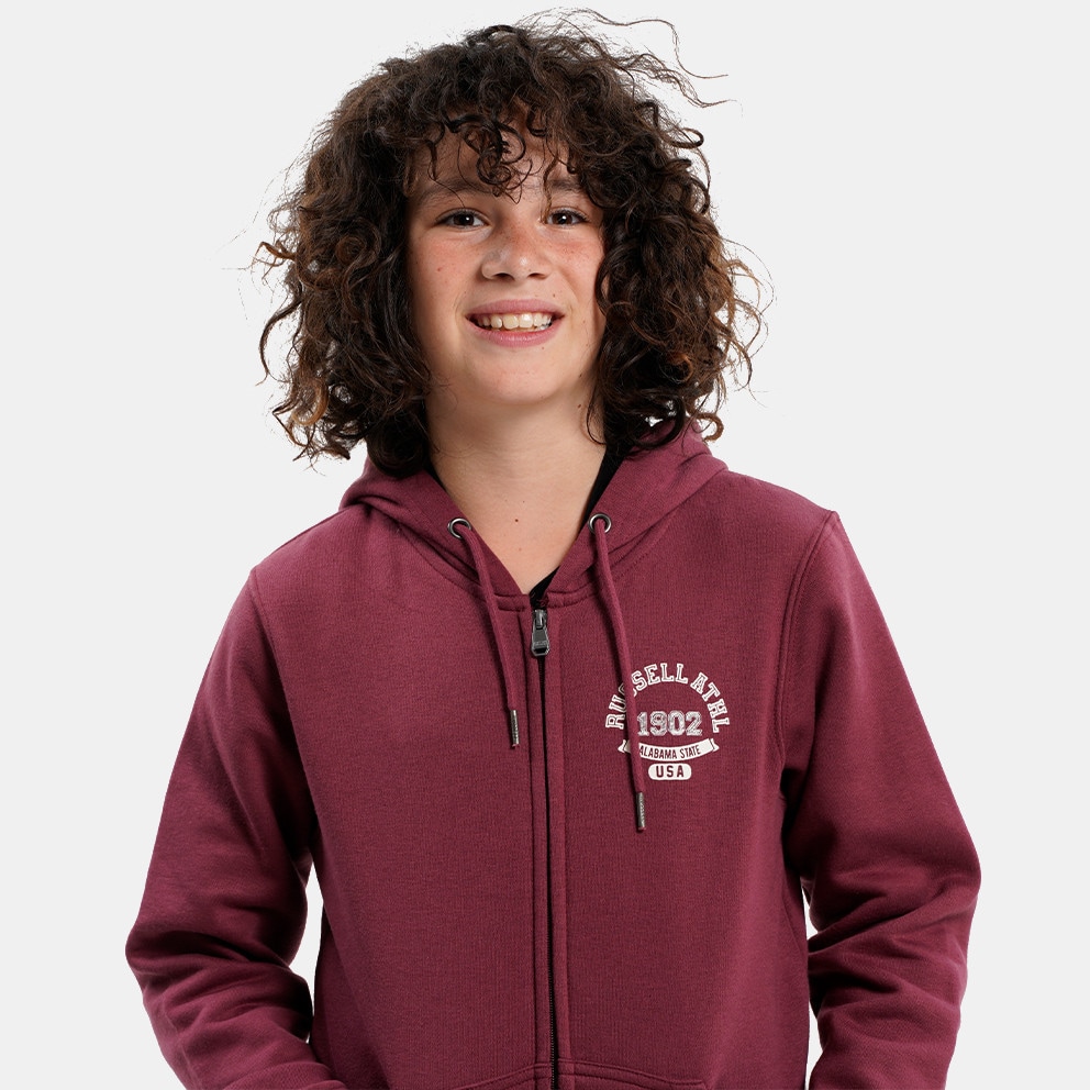 Authentique sweat à capuche zippée pour homme - RUSSEL