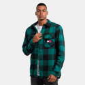 Tommy Jeans Sherpa Ανδρικό Πουκάμισο Oversized εφαρμογή