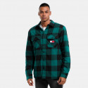 Tommy Jeans Sherpa Ανδρικό Πουκάμισο Oversized εφαρμογή