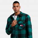 Tommy Jeans Sherpa Ανδρικό Πουκάμισο Oversized εφαρμογή