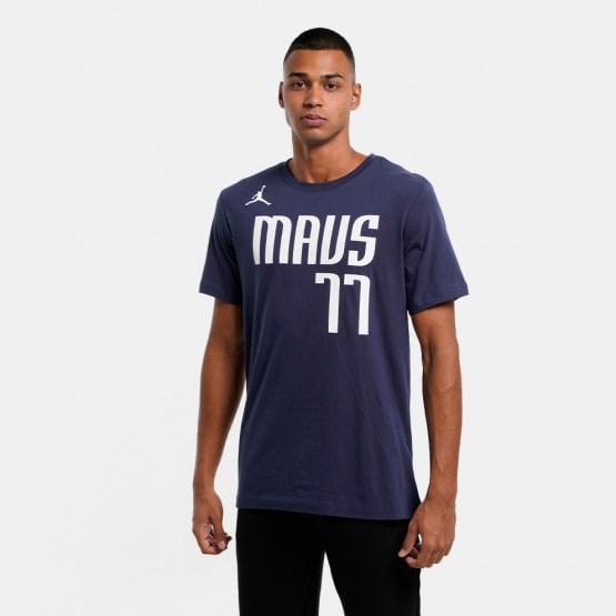 Nike Performance NBA DALLAS MAVERICKS LUKA DONCIC NAME AND NUMBER TEE -  Print T-shirt - game royal/blue 