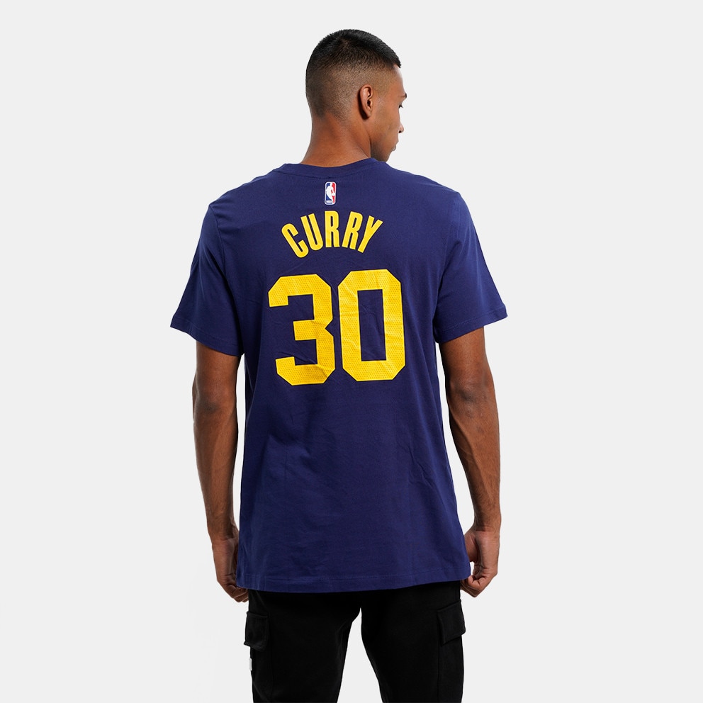 Stephen Curry Golden State Warriors Statement Edition Big Kids' (Boys')  Jordan NBA T-Shirt.