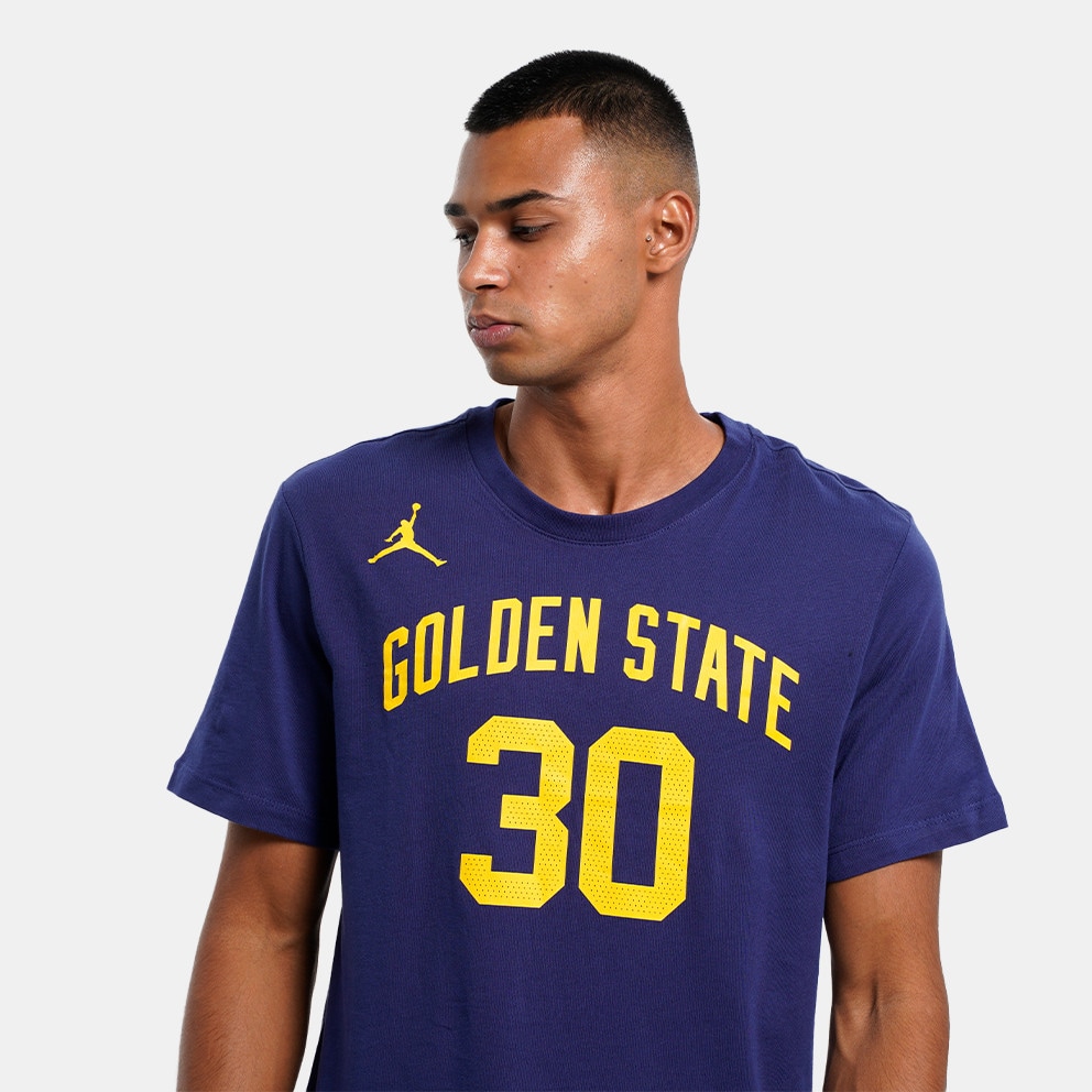 Golden State Warriors Jordan Statement Name & Number T-Shirt - Stephen  Curry - Mens