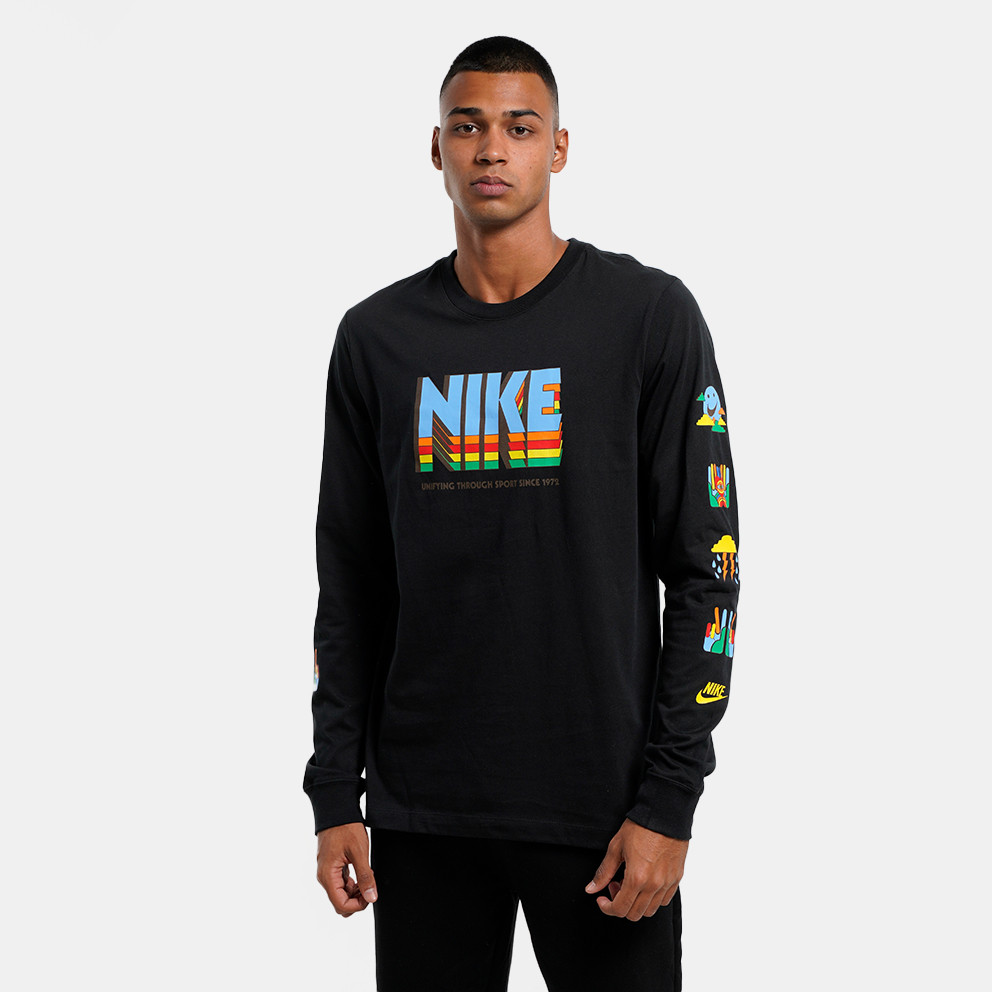 Nike Ανδρική Μπλούζα με Μακρύ Μανίκι (9000111582_1469)