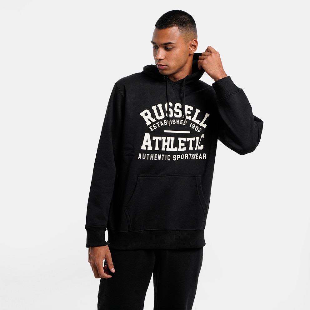 099 - Honor The Gift Neighborhood Hoodie 140 - Russell Authentic Sportswear Men's  Hoodie Black A2019 - 2