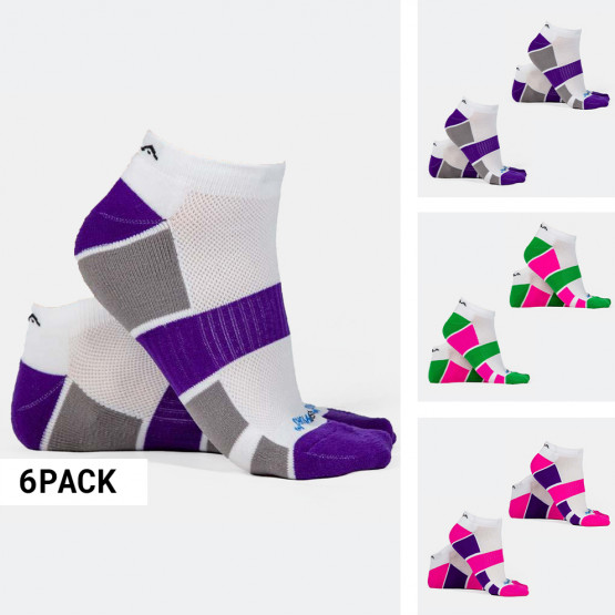Gsa Low Cut Extra Cushioned Hydro Socks 6-pack Γυναικείες Κάλτσες