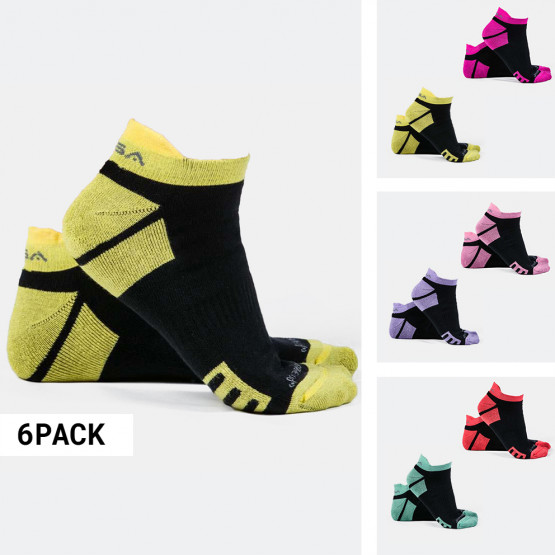 Gsa Wmn Low Cut Ultralight Gsa Bamboo 6-Pack Women's Socks