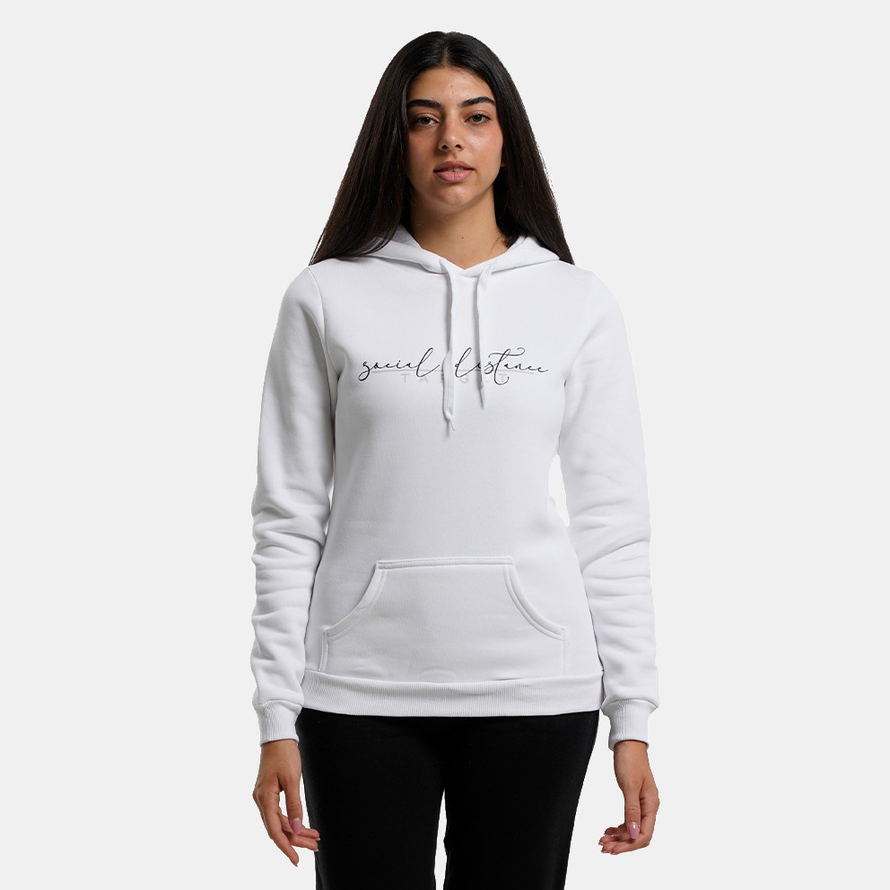 Target “Social” Fleece Γυναικεία Μπλούζα με Κουκούλα (9000118360_3198)