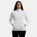 Target Zip Neck Fleece ''Social" Women's Sweatshirt