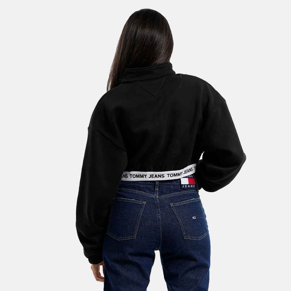 Tommy Jeans Super Crop Logo Waistband Women's Sweatshirt