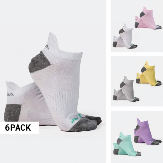 GSA Low Cut Ultralight Organic Plus 6-Pack Γυναικείες Κάλτσες