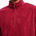 Nuff Mens Fleece Half Zip Ανδρική Μπλούζα Φούτερ