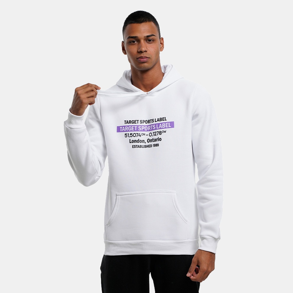 Target Hoodie Fleece ''Sports'' Ανδρική Μπλούζα με Κουκούλα (9000118364_3198)