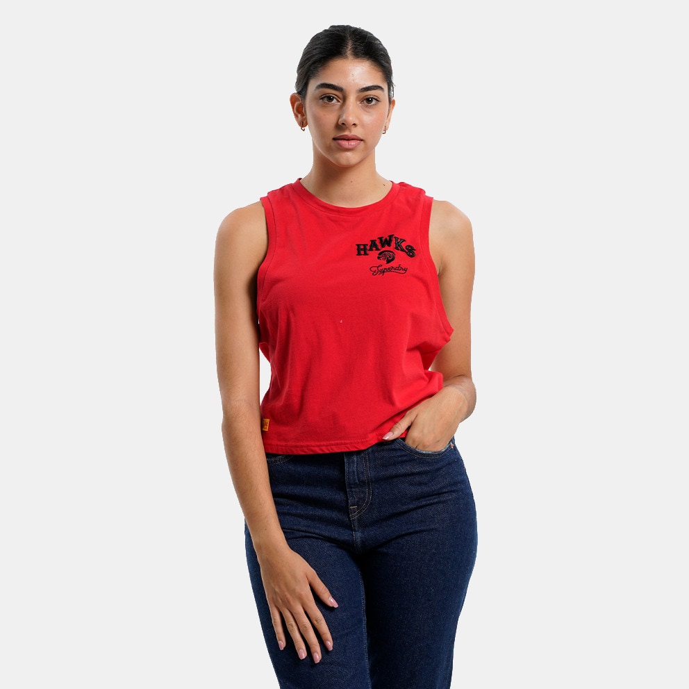 Superdry Ovin Vintage Collegiate Tank Γυναικεία Αμάνικη Μπλούζα (9000103785_59186)