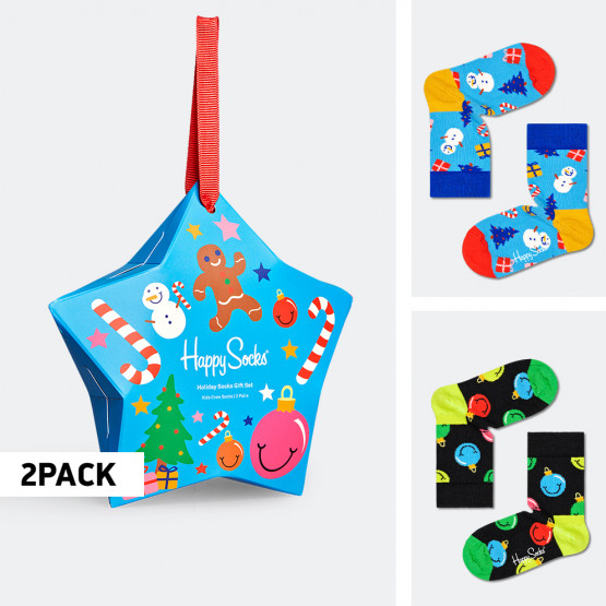 Happy Socks 2-pack Παιδικές Κάλτσες