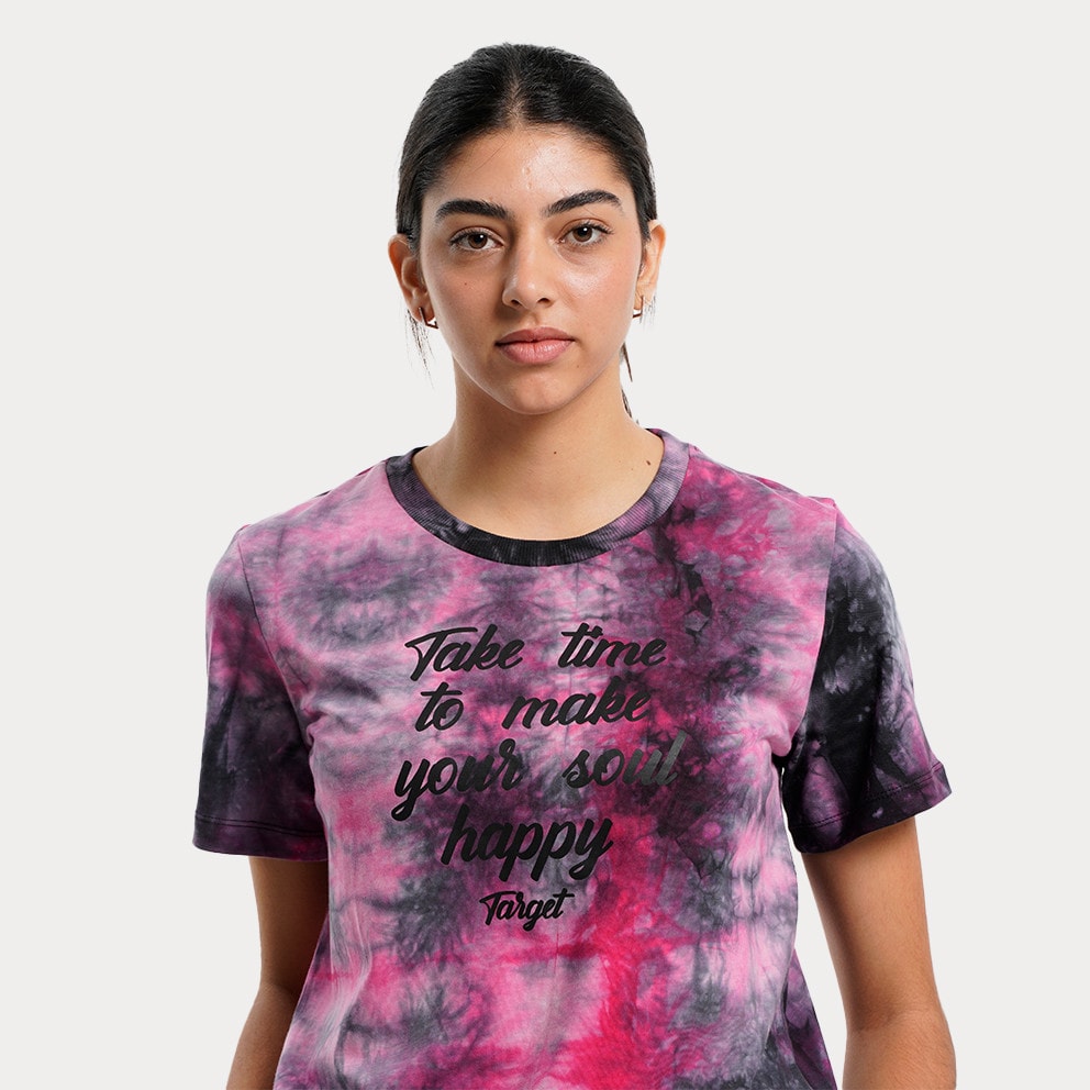 Target Tie Dye "Happy" Women's T-Shirt