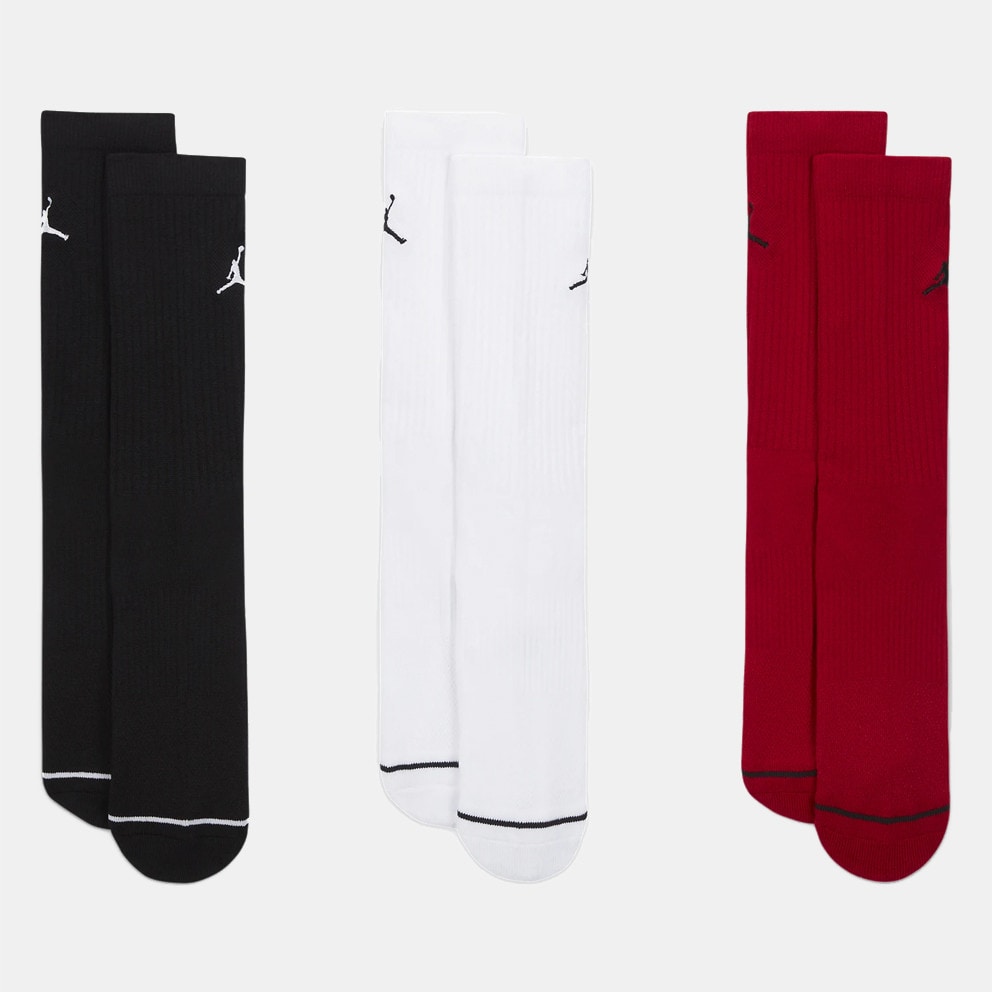 Jordan Jumpman Cush Poly Crew 3-Pack Unisex Socks