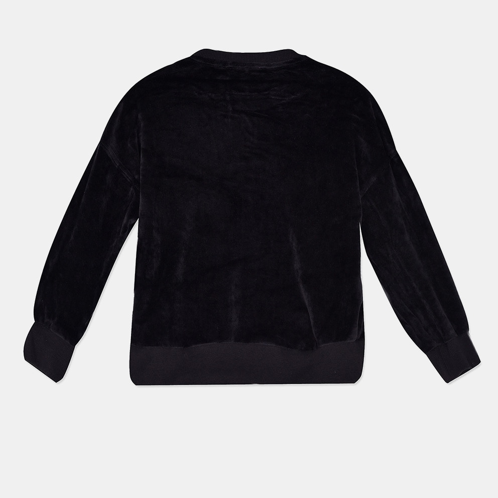 BodyTalk Velourg Crewneck Παιδική Μπλούζα Φούτερ