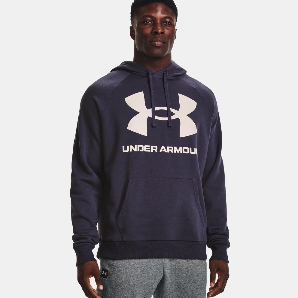 Under Armour UA Rival Fleece Ανδρική Μπλούζα με Κουκούλα