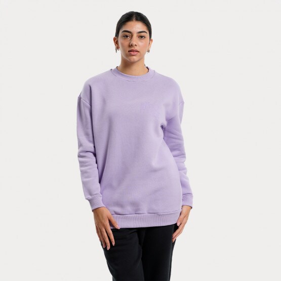 Target Loose Fleece "Moment Loose" Γυναικεία Μπλούζα Φούτερ