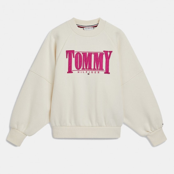 Tommy Jeans Sateen Παιδική Μπλούζα Φούτερ