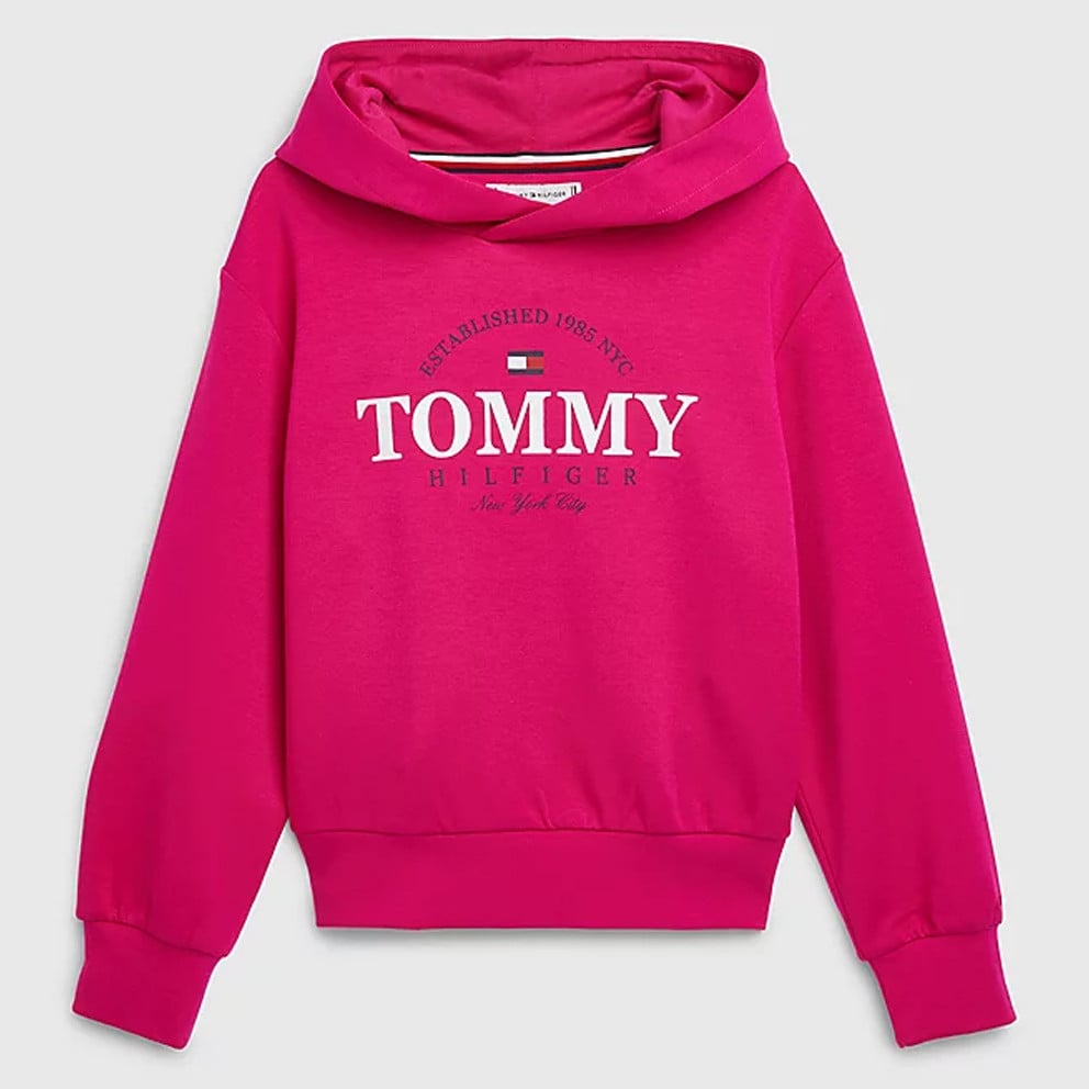 Foil Sukat Kid\'s - Pink 2 Hoodie Tommy - Dot Jeans TZO Graphic Tommy KG0KG06954 Pitkät Hilfiger Parit