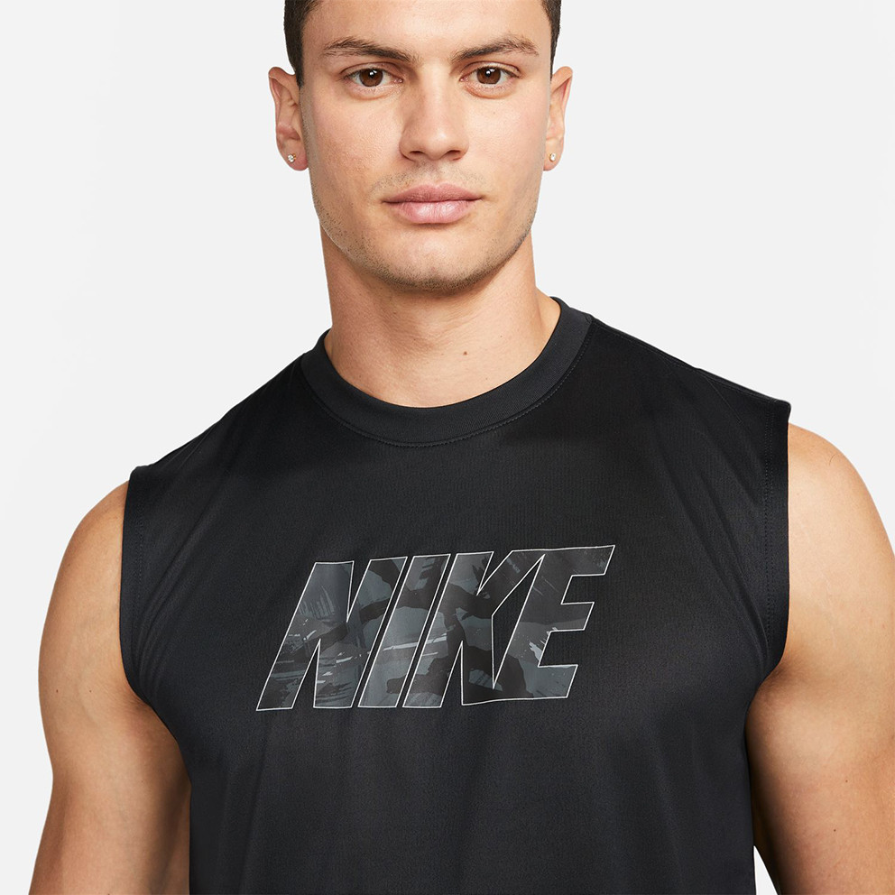 Nike Dri-FIT Ανδρική Αμάνικη Μπλούζα