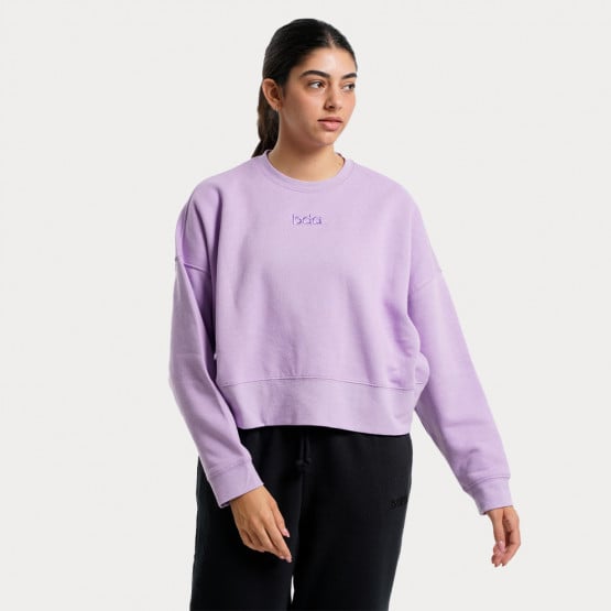 Body Action Women's Oversized Fleece Sweatshirt