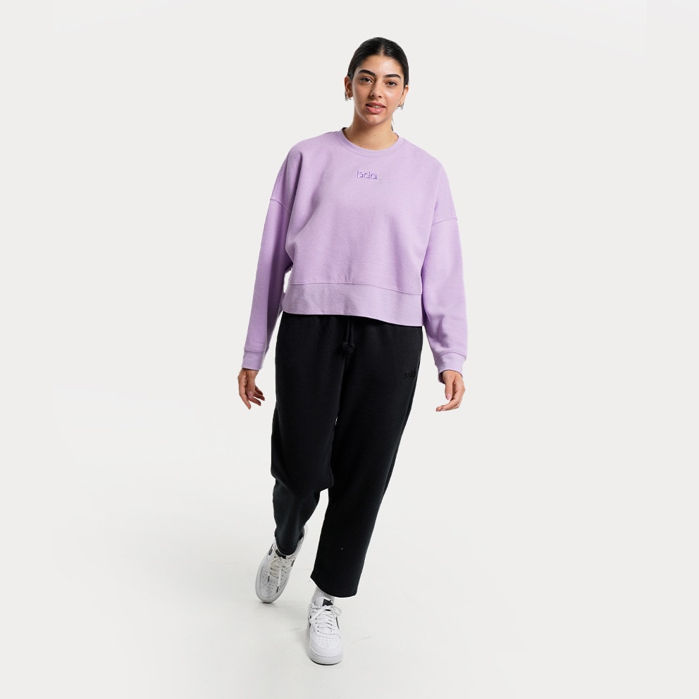 Body Action Women's Oversized Fleece Sweatshirt