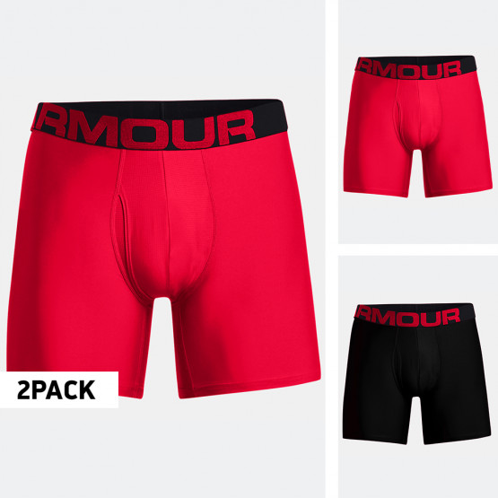 Under Armour Tech 6In 2 Pack Men's Boxer