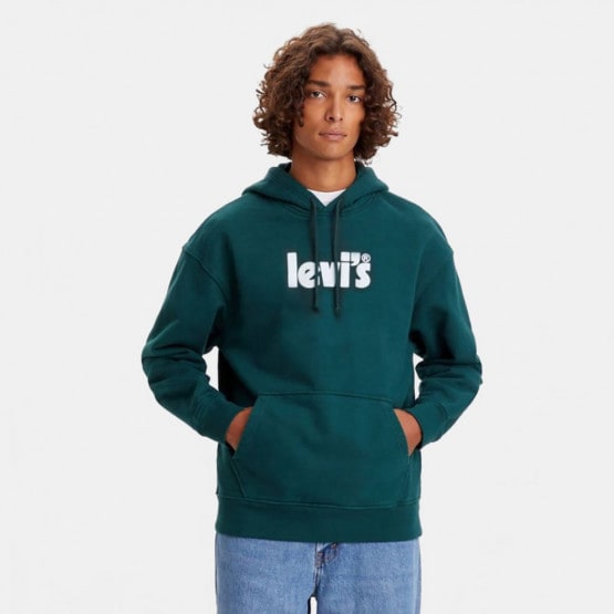 Relaxed Graphic Hoodie Sweatshirt - Green