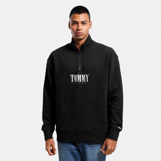 Tommy Jeans Authentic Half Zip Ανδρική Μπλούζα Φούτερ