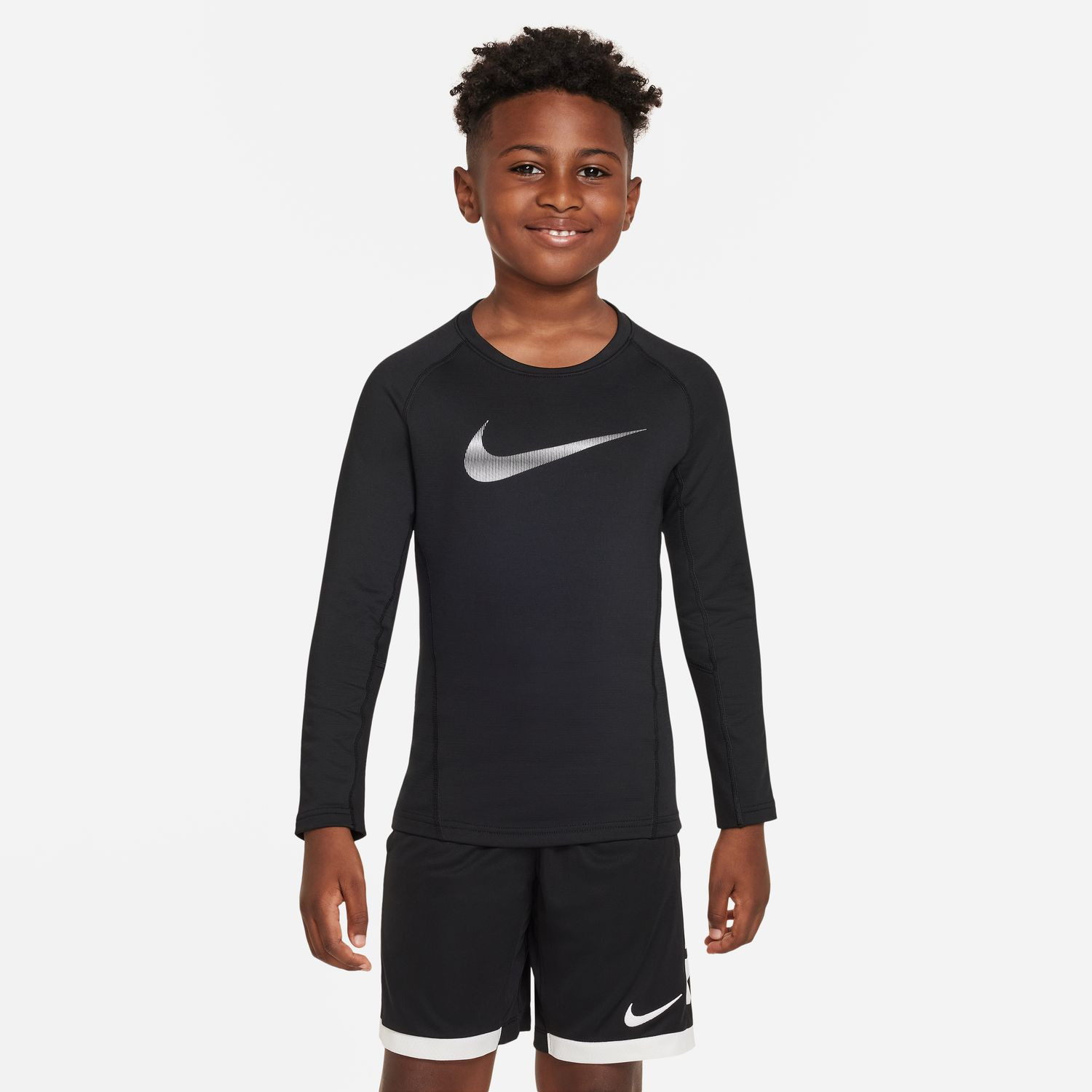 Nike Pro Warm Παιδική Μπλούζα με Μακρύ Μανίκι (9000111445_1480)