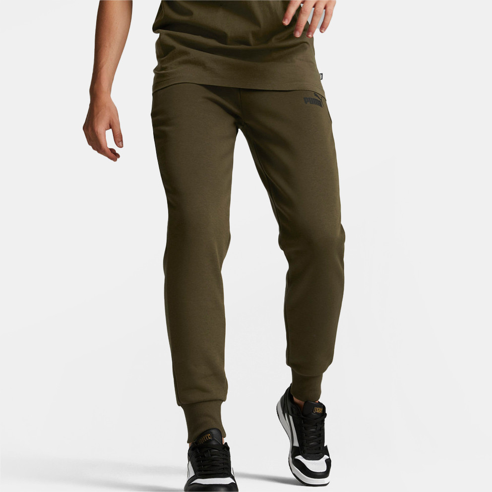 Puma Essentials Logo Pants Fleece Ανδρικό Παντελόνι Φόρμας (9000117688_23587)