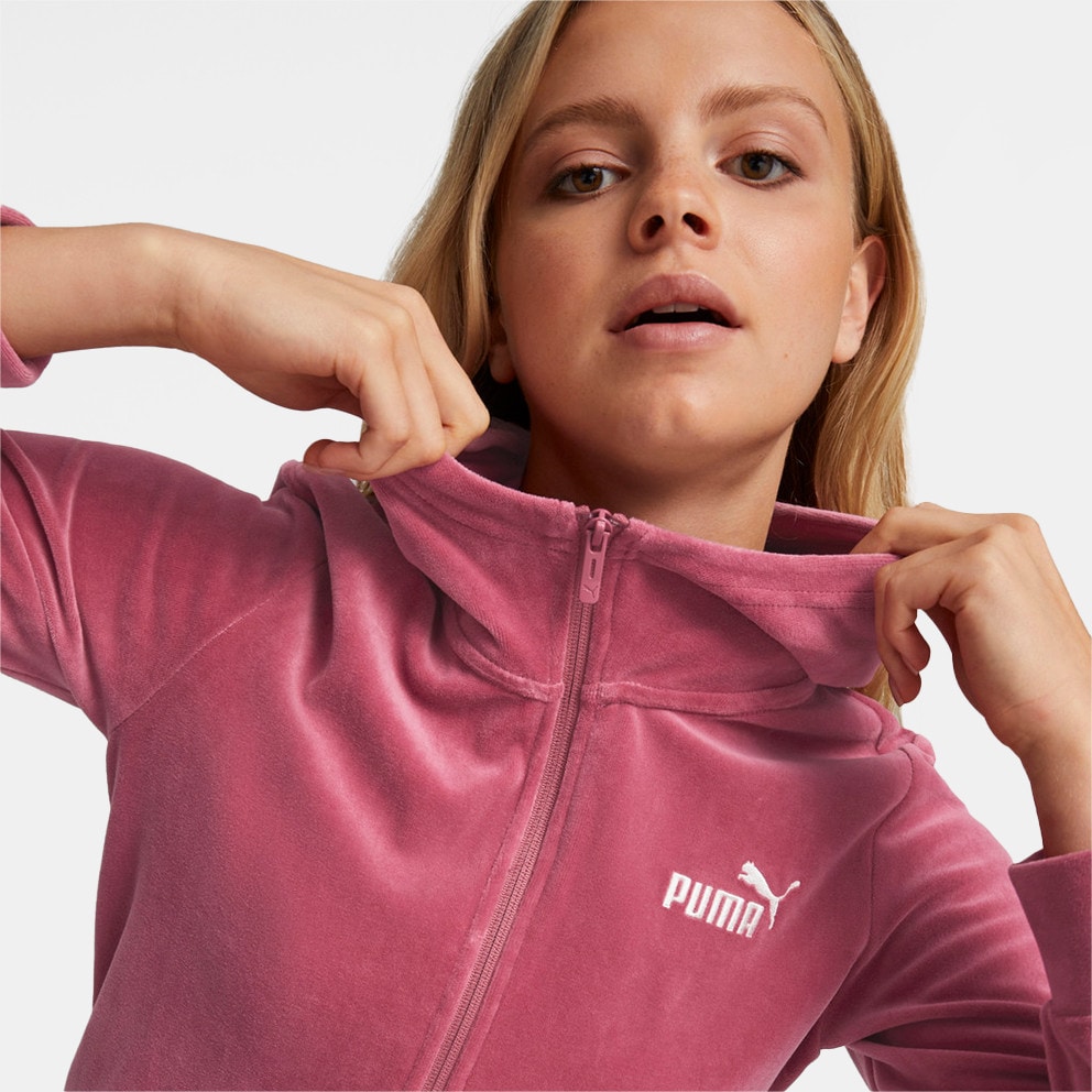 Puma Essentials+ Velour Women's Jackets