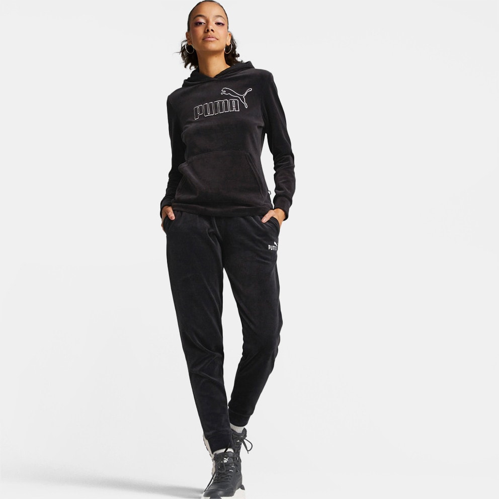 Puma Essentials+ Velour Women's Track Pants