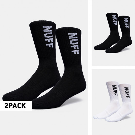 Nuff Icon Crew 2-Pack Men's Socks
